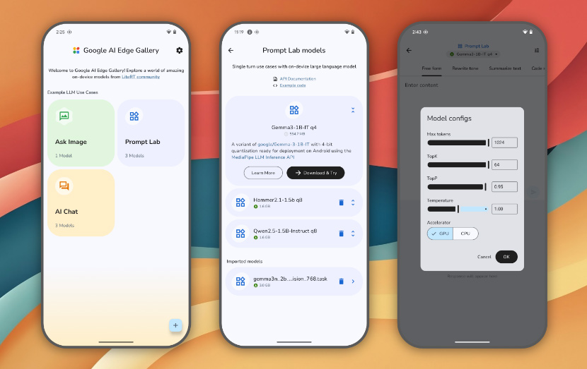 Google AI Edge Gallery