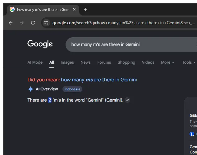 Google fail