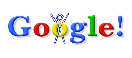 Google's first ever Doodle