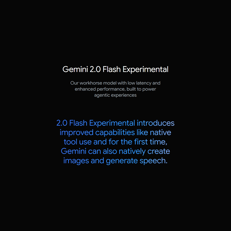 Google Gemini 2.0 Flash Experimental