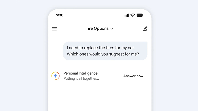 Google Gemini Answer Now