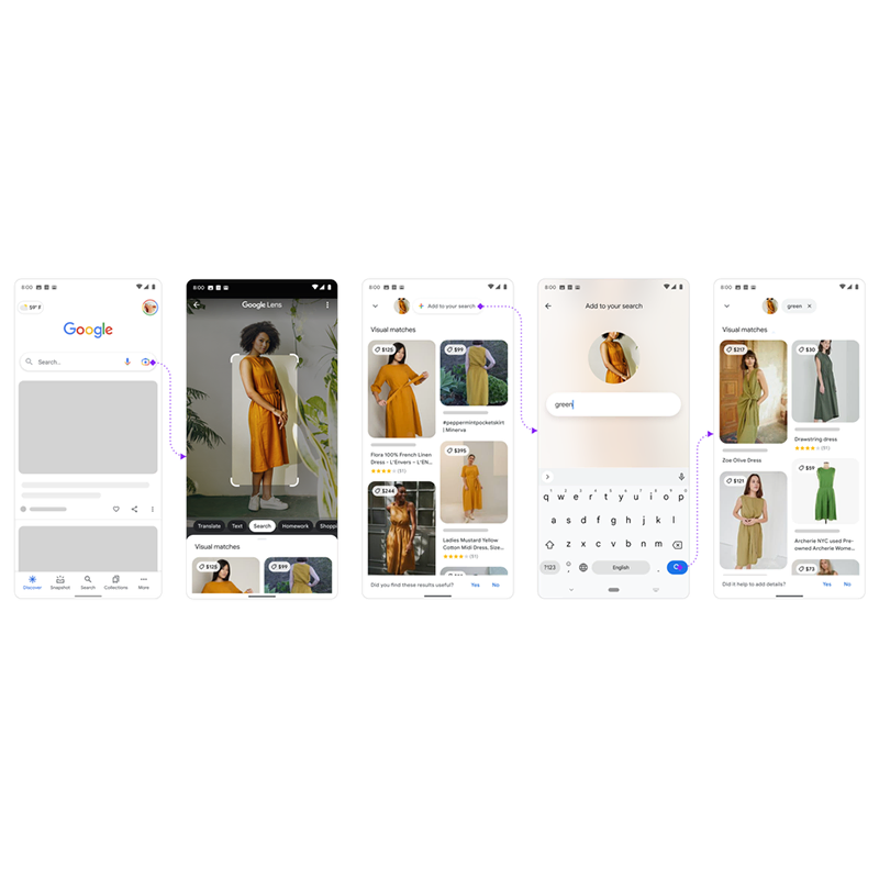 Google Lens multisearch