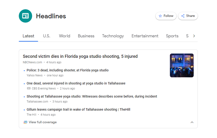 Google News - headlines