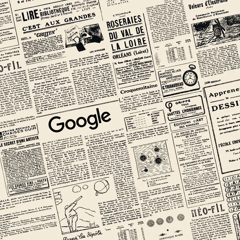 Google newspaper