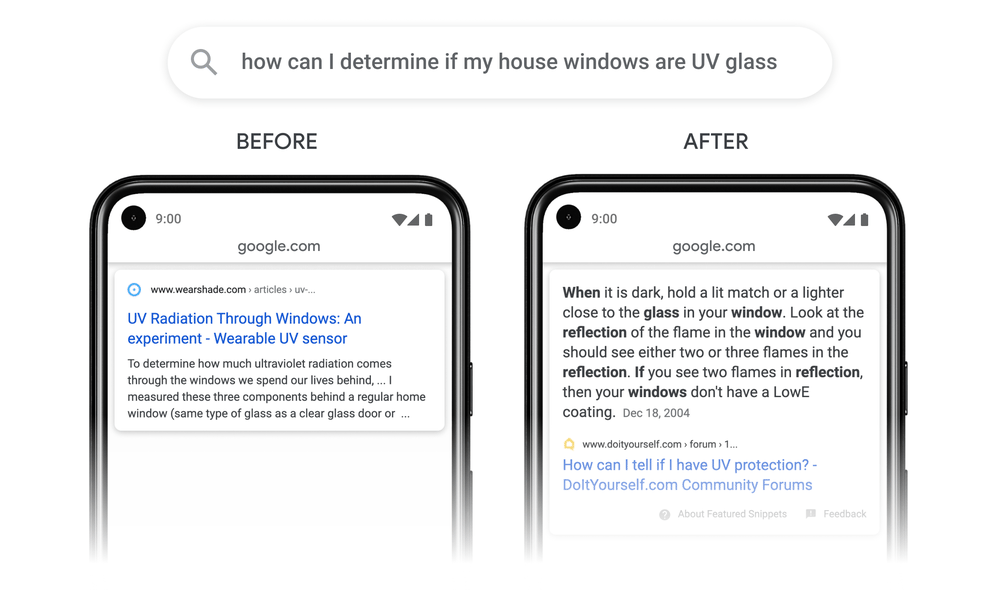 Google Search, understanding passages