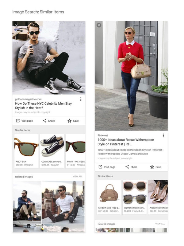 Google - Similar Items