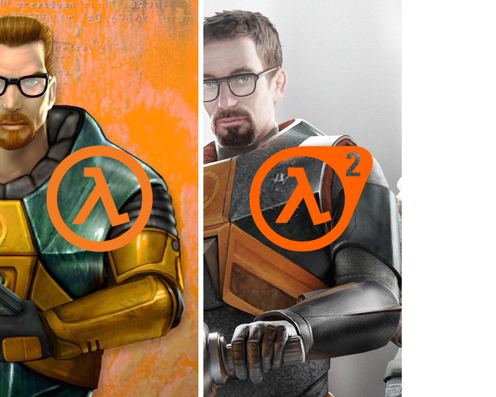 Half-Life 1, Half-Life 2