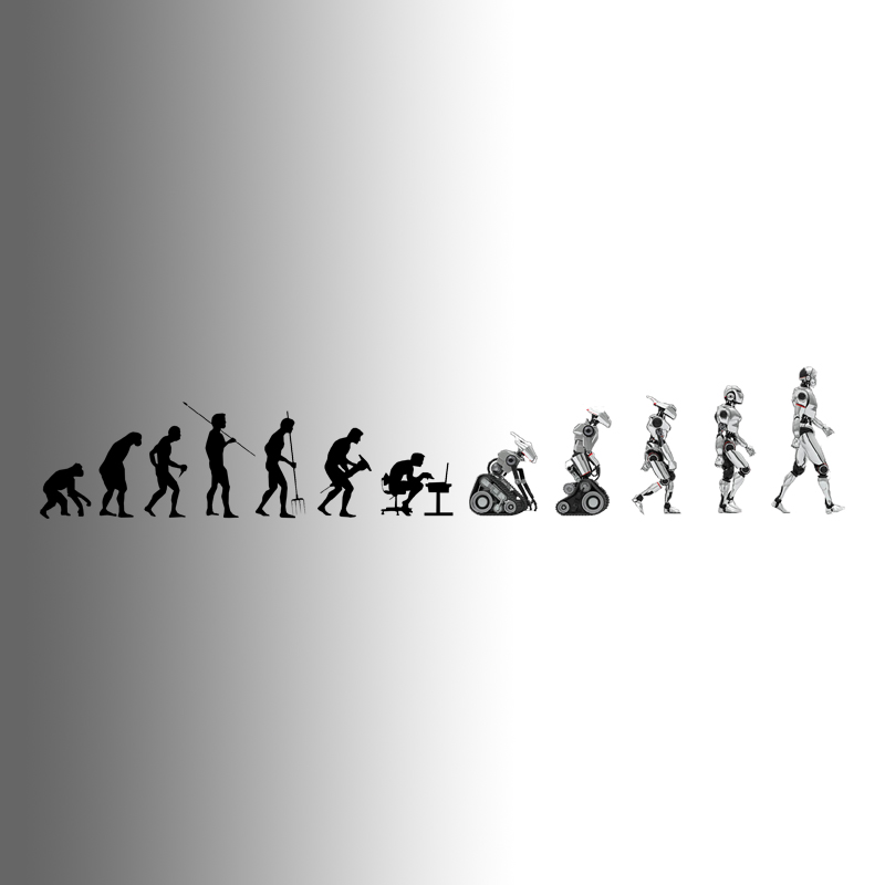 Human - robot evolution