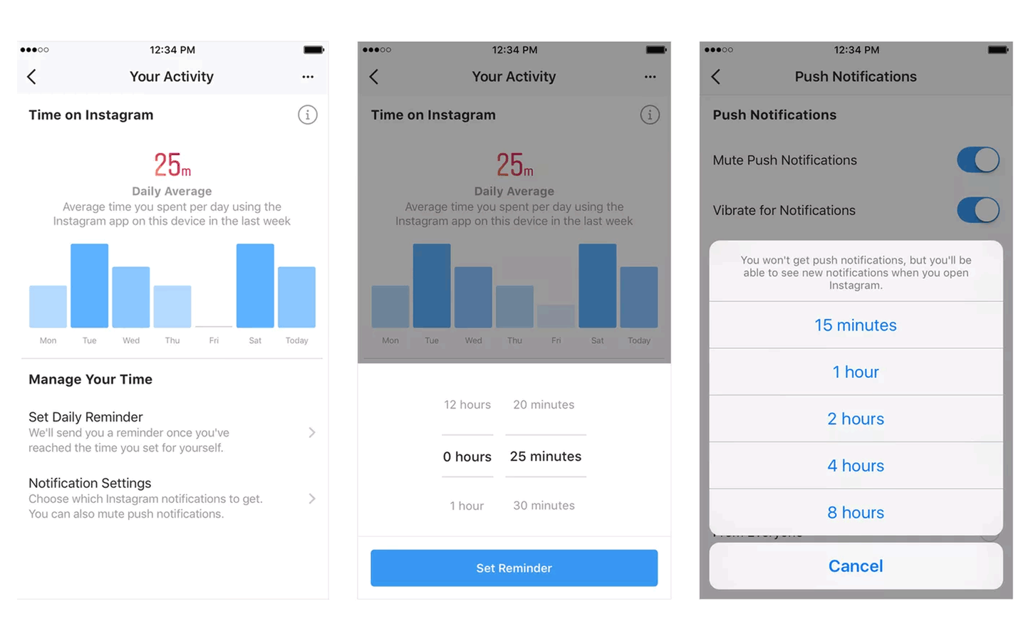 Instagram - Your Activity