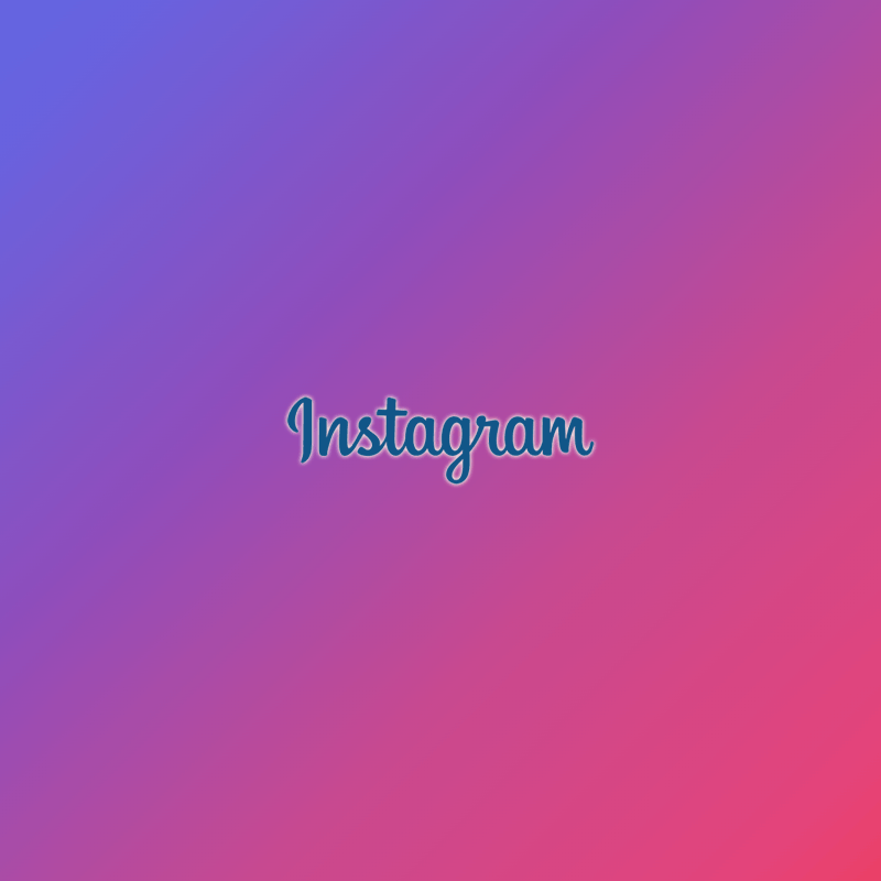 Instagram logo - rainbow gradient background