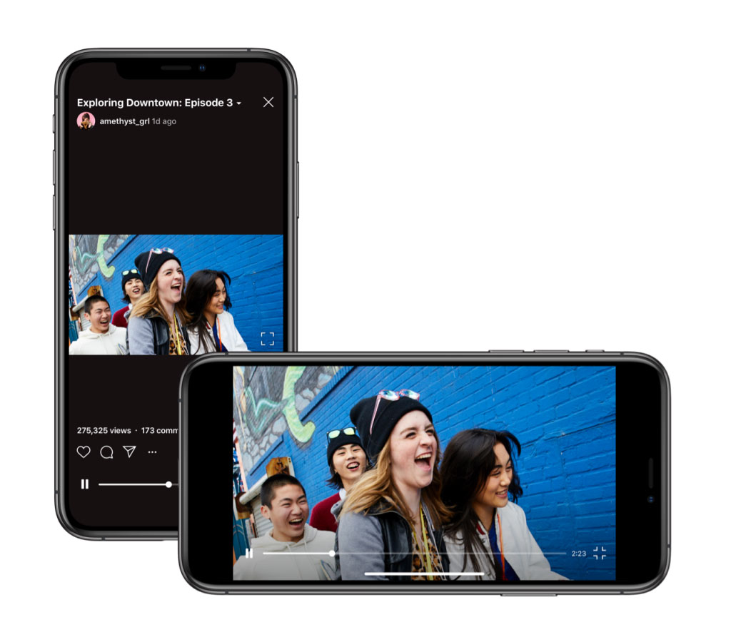 IGTV landscape