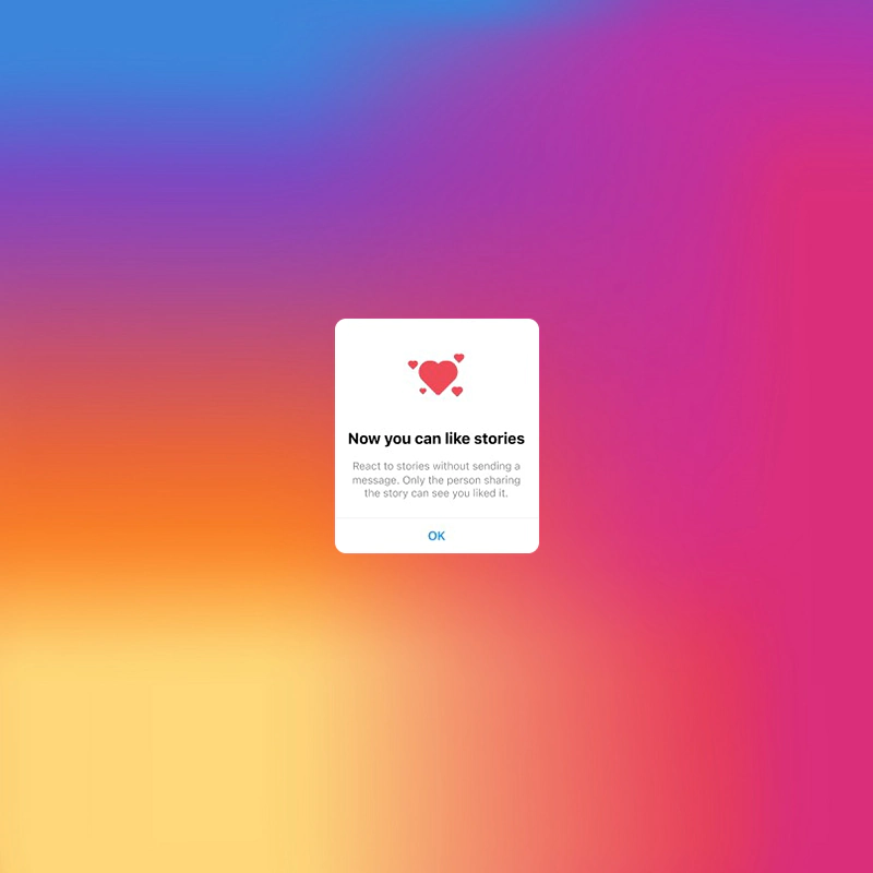 Instagram Likes, Stories