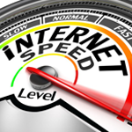 Internet speedometer