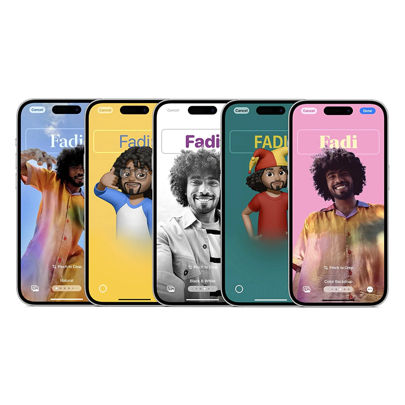 Apple iOS 17 Contact Posters feature