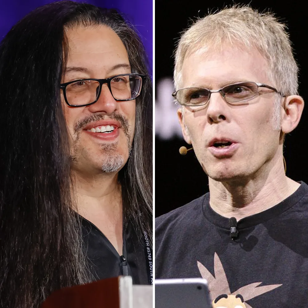 John Romero, John Carmack.