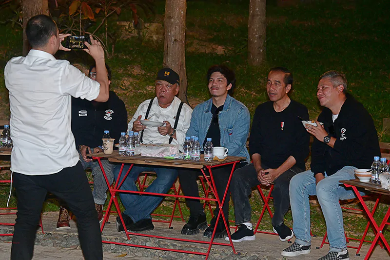 Jokowi, influencers