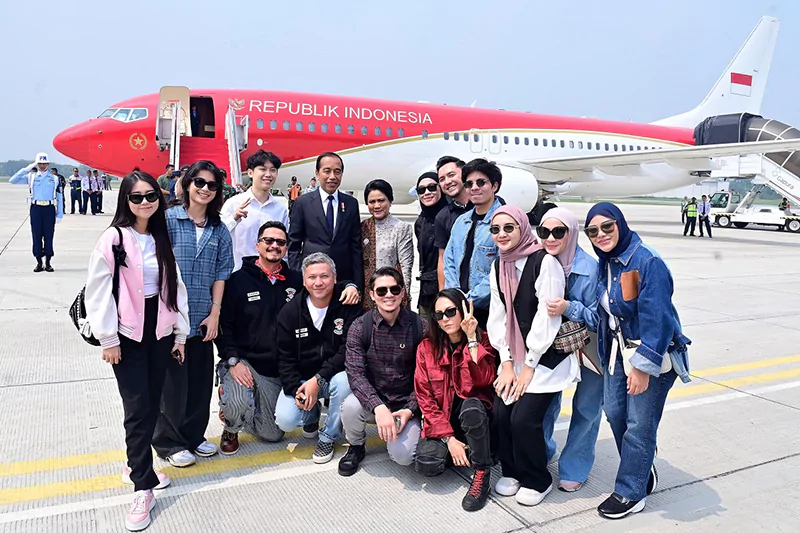 Jokowi, influencers