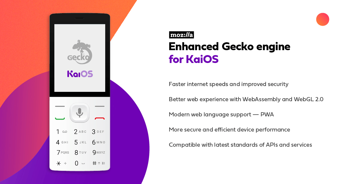 KaiOS Mozilla features