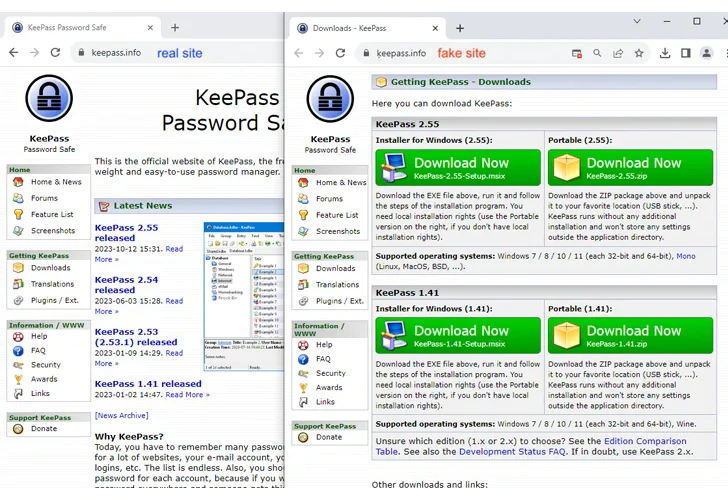 Google Ads malicious campaign