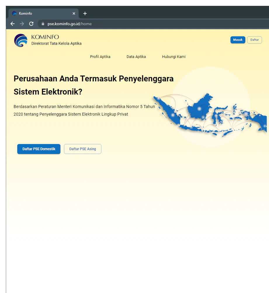 Kominfo PSE