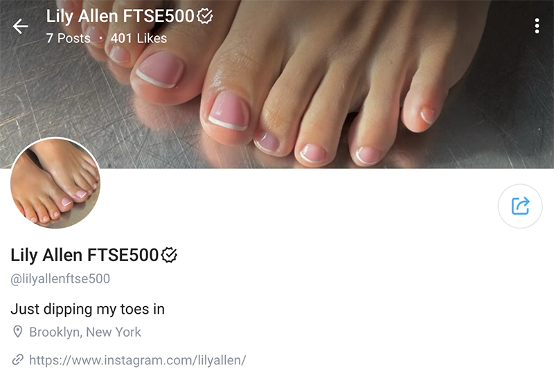 Lily Allen, OnlyFans