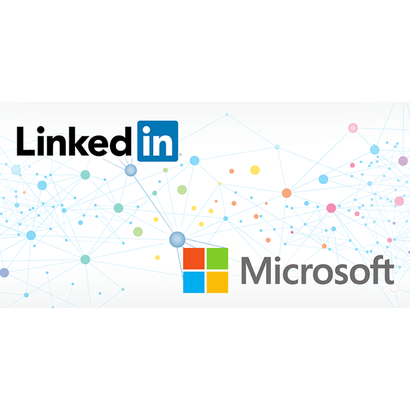 Microsoft - LinkedIn logo