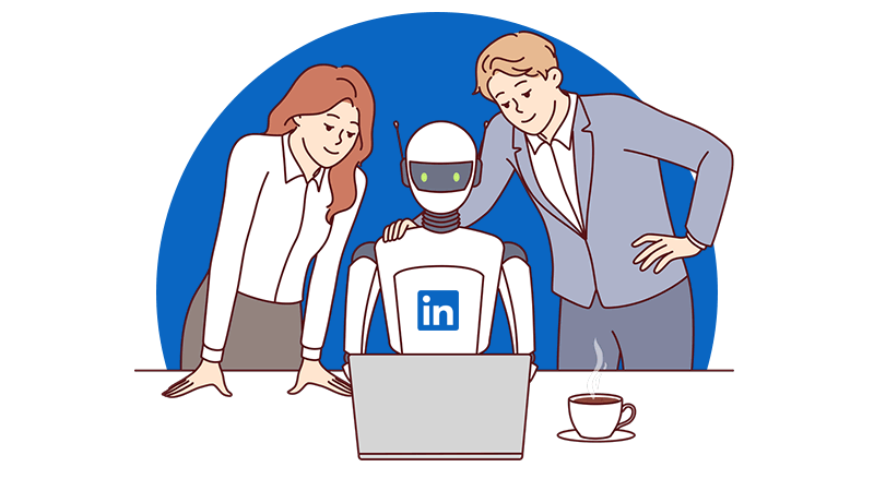 LinkedIn robot