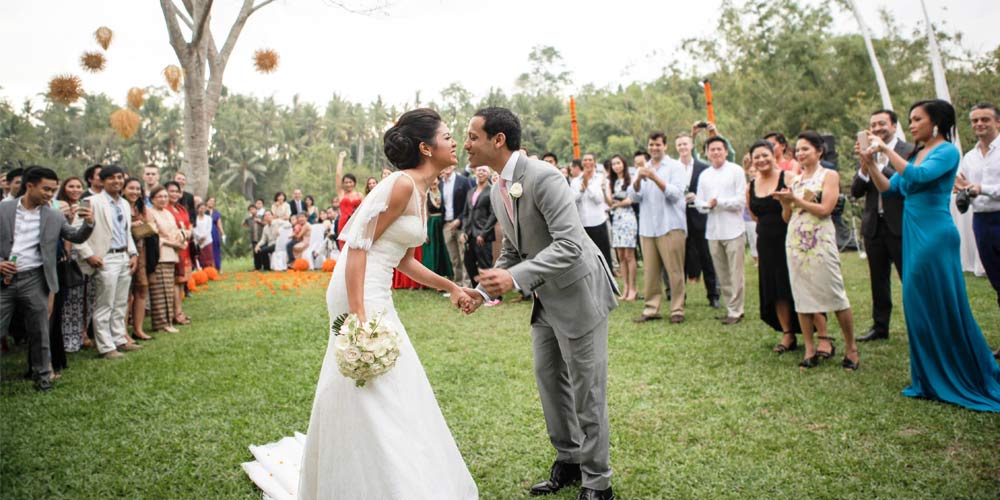 Nadiem Makarim is married to Franka Franklin in 2014