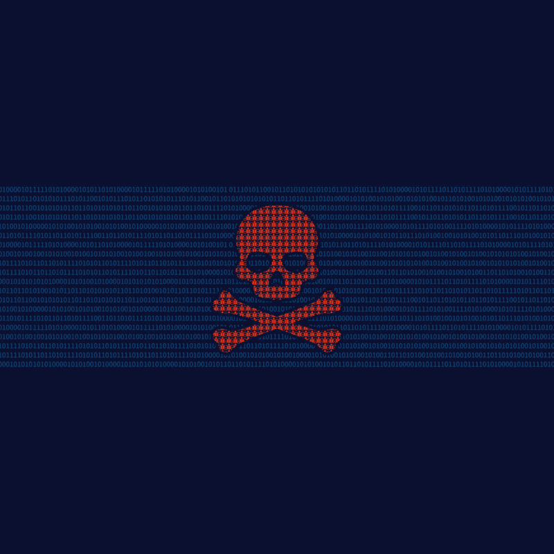 Malware skull