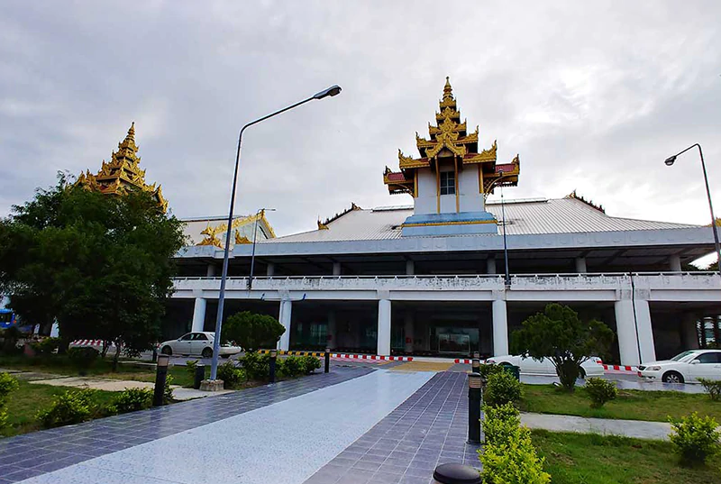 Mandalay International Airport in Myanmar