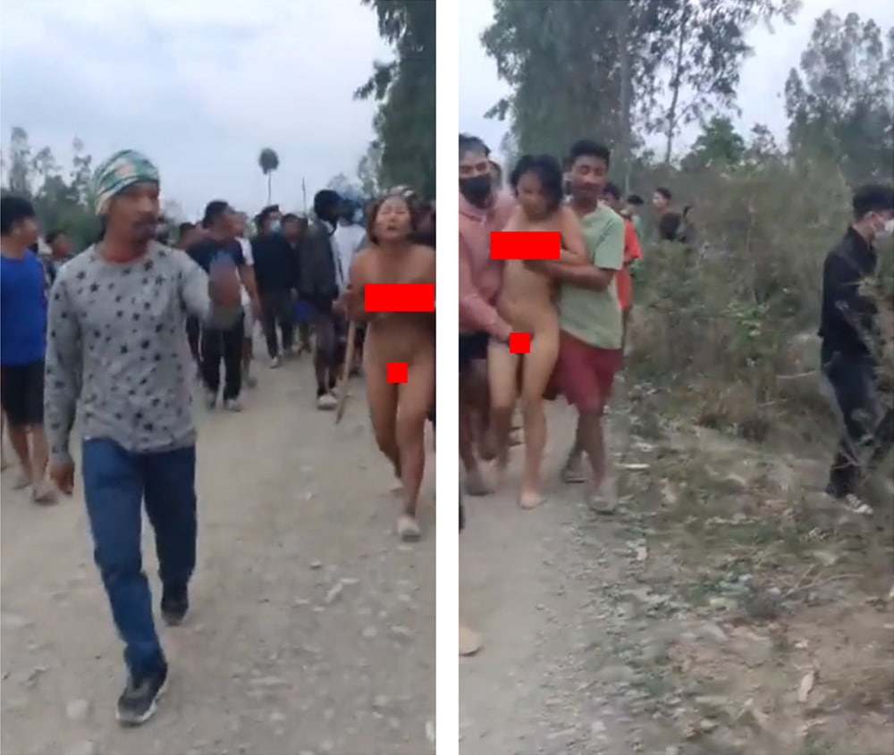 Manipur rape and assault viral video