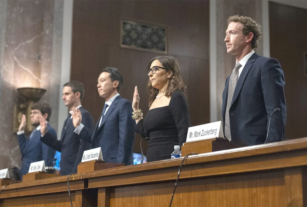 Mark Zuckerberg, and other CEOs of tech