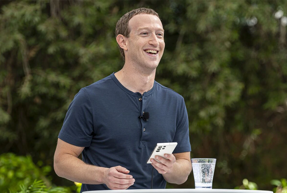 Mark Zuckerberg, CEO and founder of Meta.
