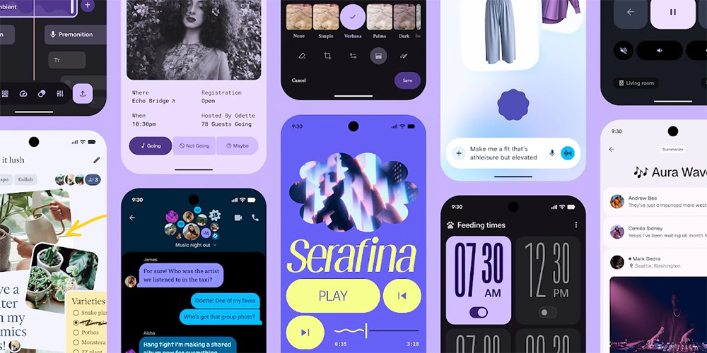 Google Material Design 3 Expressive