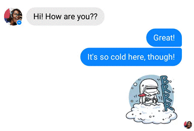 Messenger - snowfall