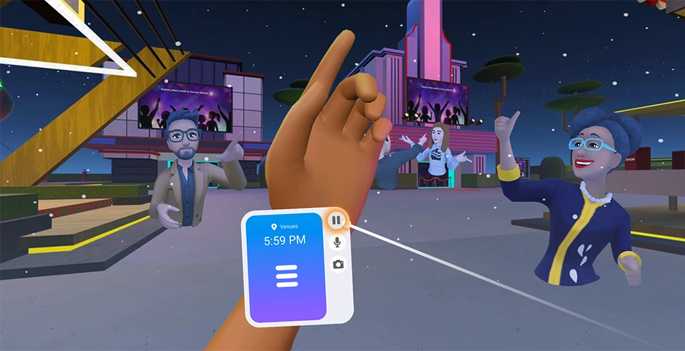 Meta Horizon Worlds Quick Actions