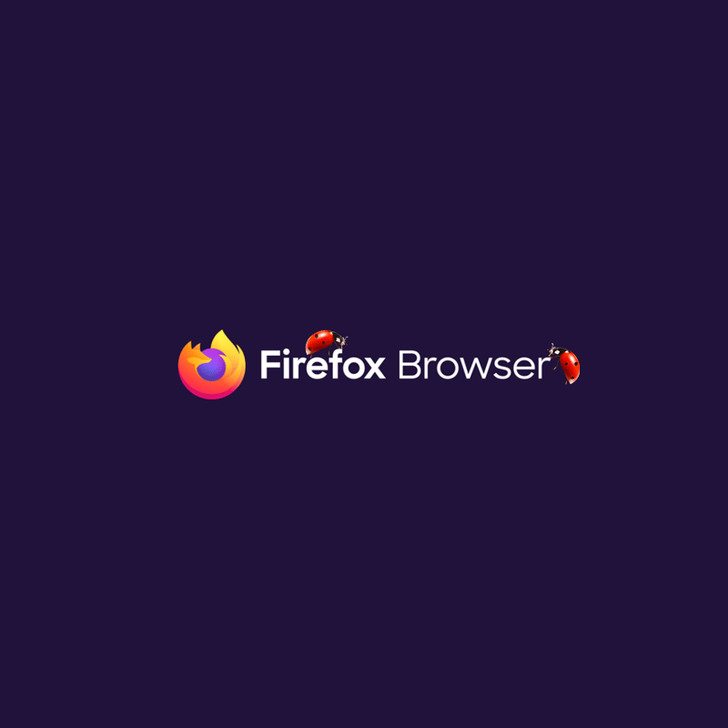 Mozilla Firefox logo - bugs