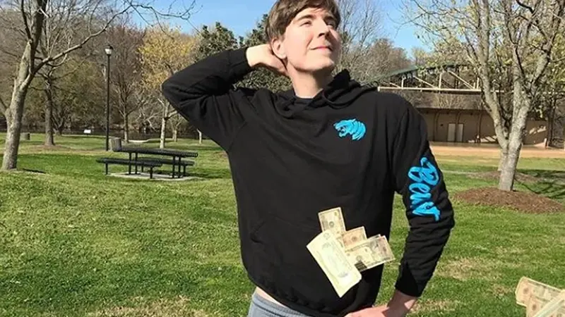 Jimmy Donaldson, the man behind MrBeast