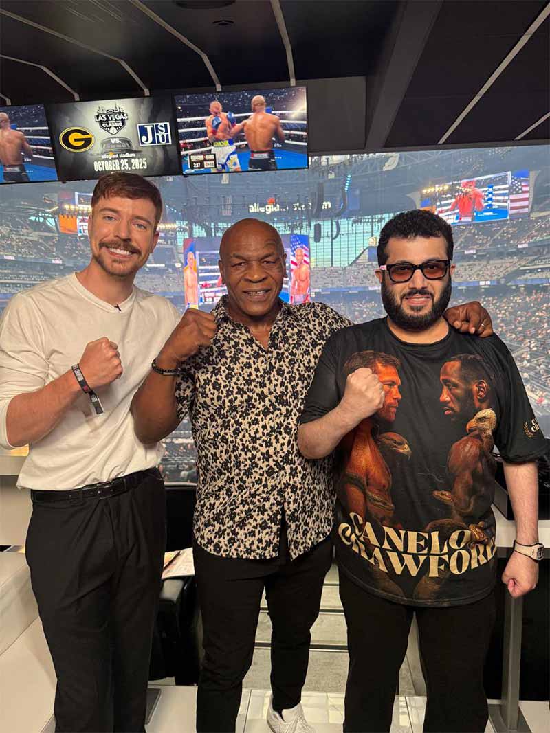 MrBeast, Mike Tyson