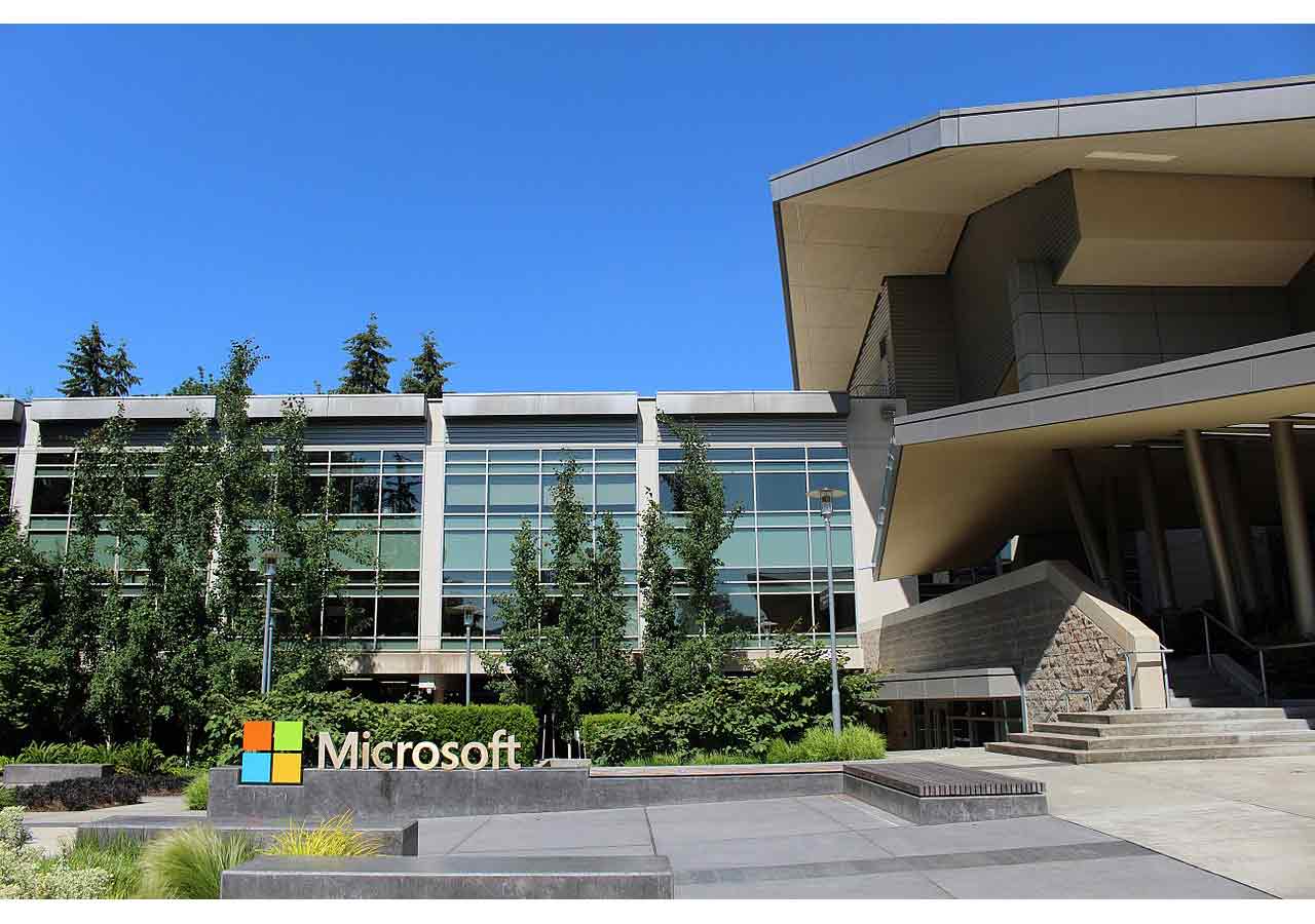 Microsoft campus in Redmond, Washington