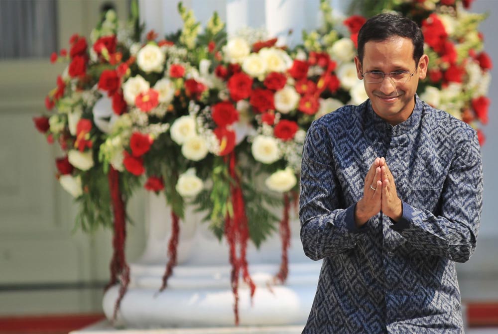 Education and Culture Minister Nadiem Makarim