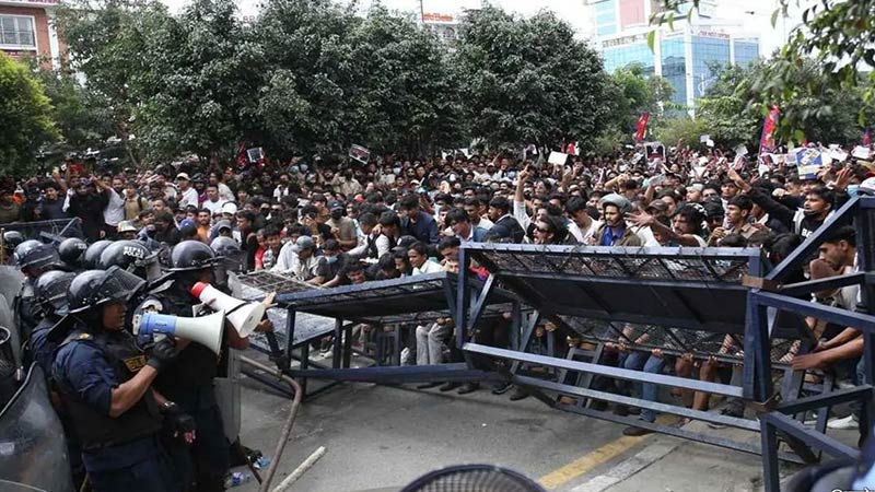 Nepal Gen Z protest