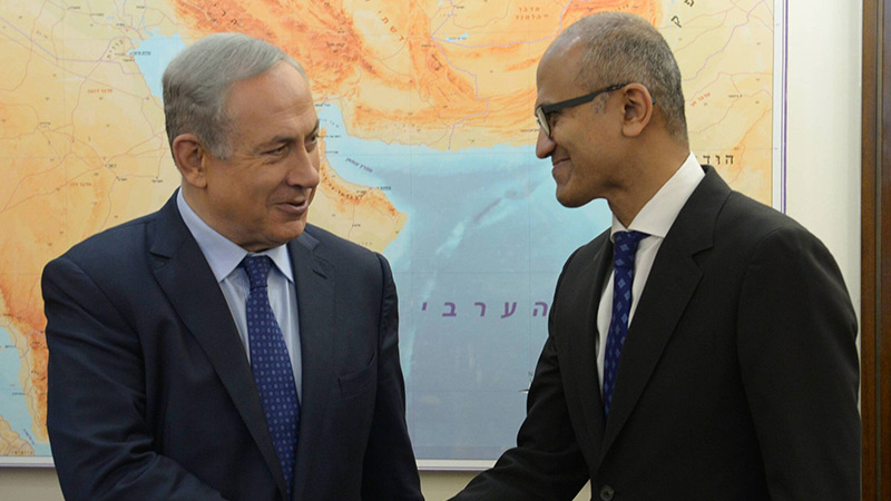 Netanyahu-Nadella