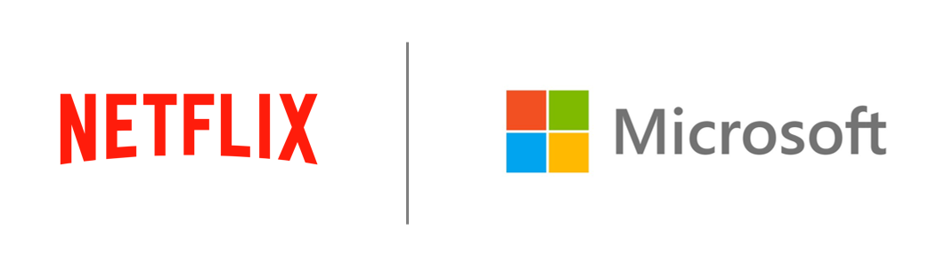 Netflix, Microsoft.