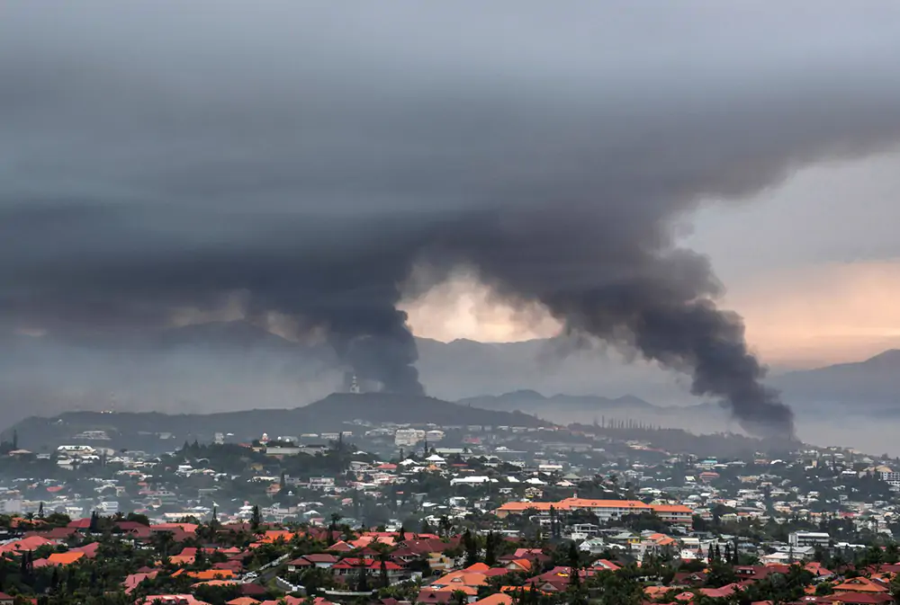 New Caledonia riot