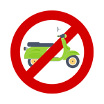 No bike sign