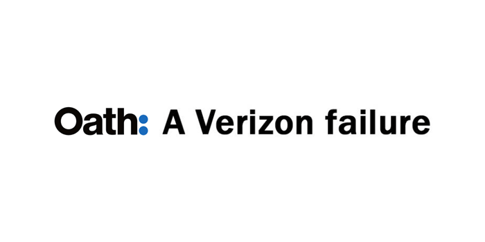 Oath, a Verizon failure
