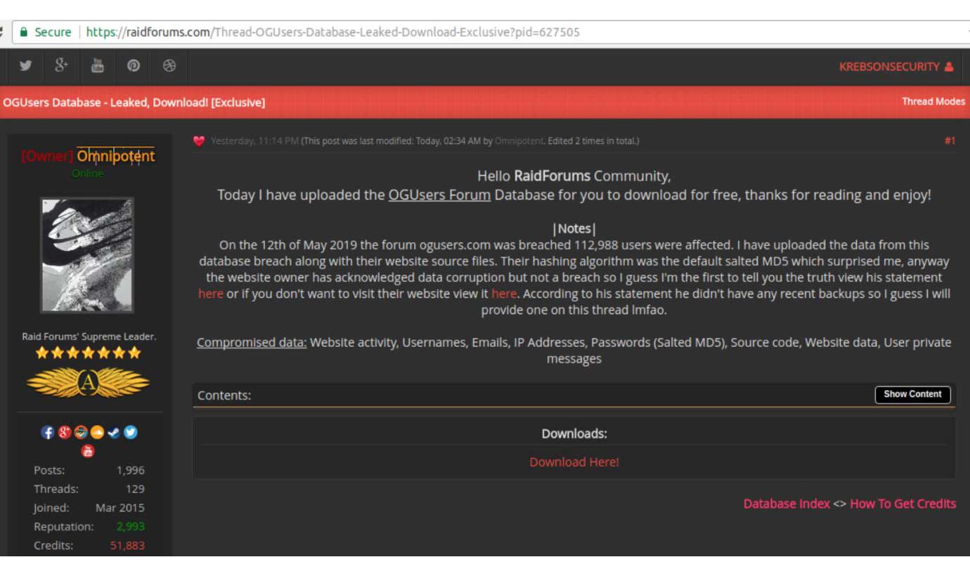 OGUSERS Instagram Hack Forum Got Hacked By Other Hackers ... OGUSERS Instagram Hack Forum Got Hacked By Other Hackers ... -