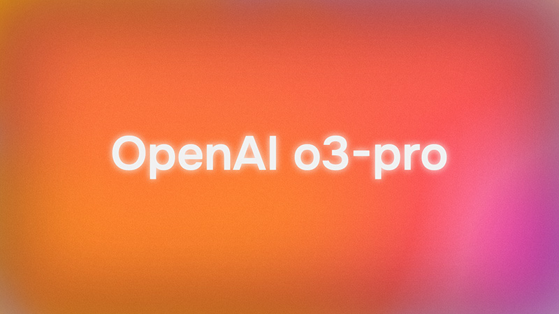 OpenAI o3 pro