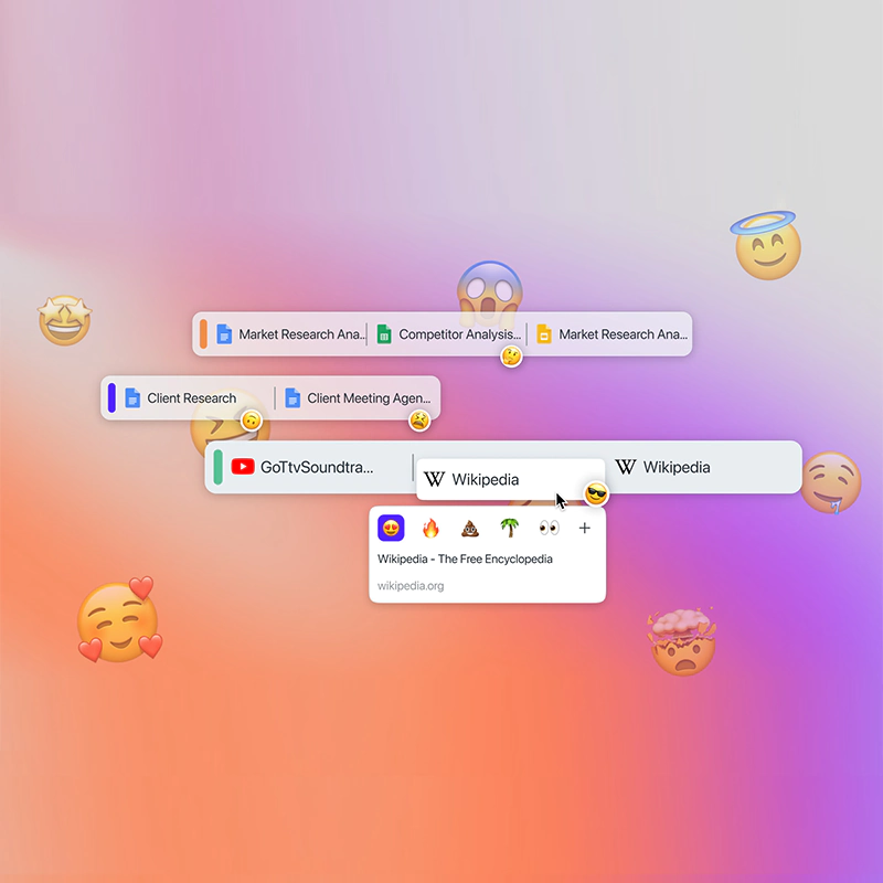 Opera Tab Emojis